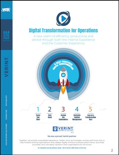 Verint Back Office Best Practices